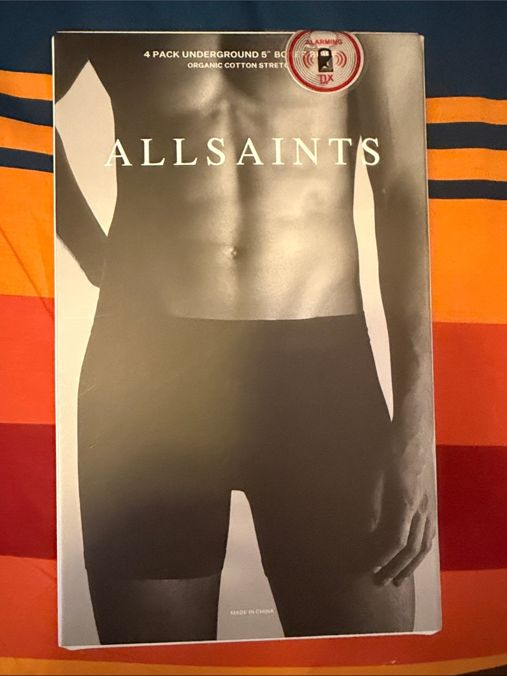 All Saints Black Boxer Briefs Pack of 4
